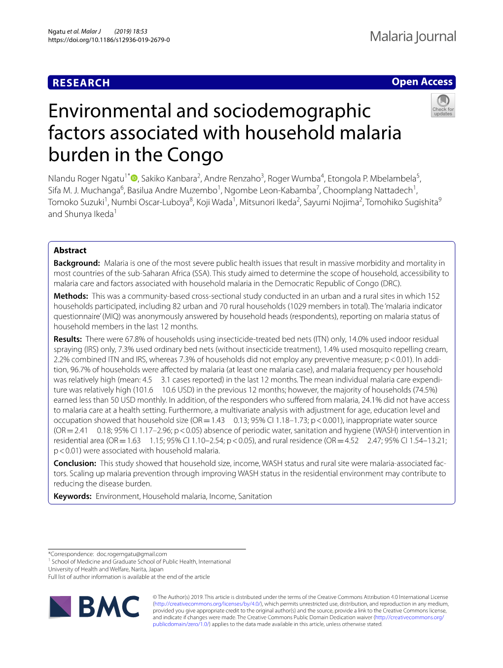 Malaria Journal