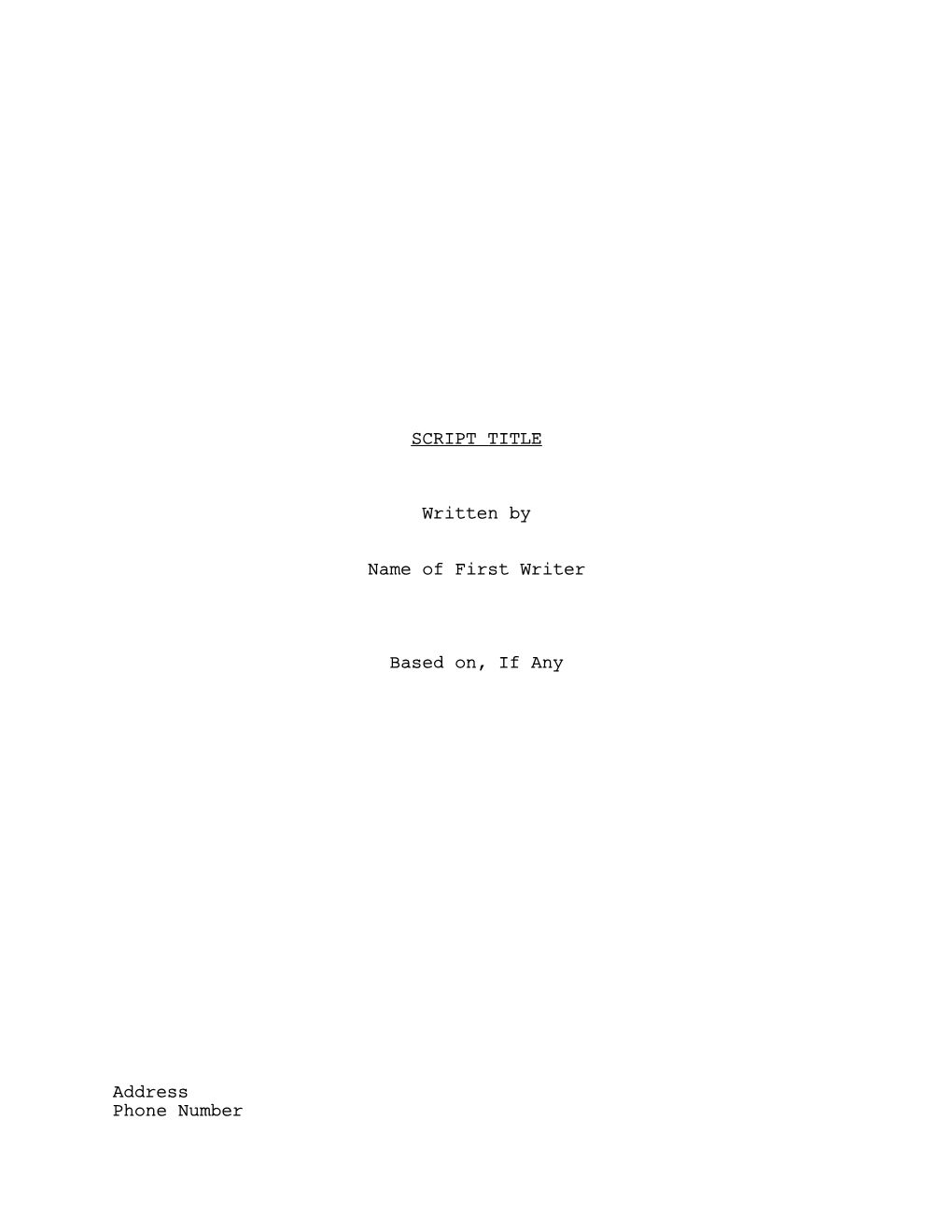 Download the Gone Girl Screenplay PDF for Personal, Private