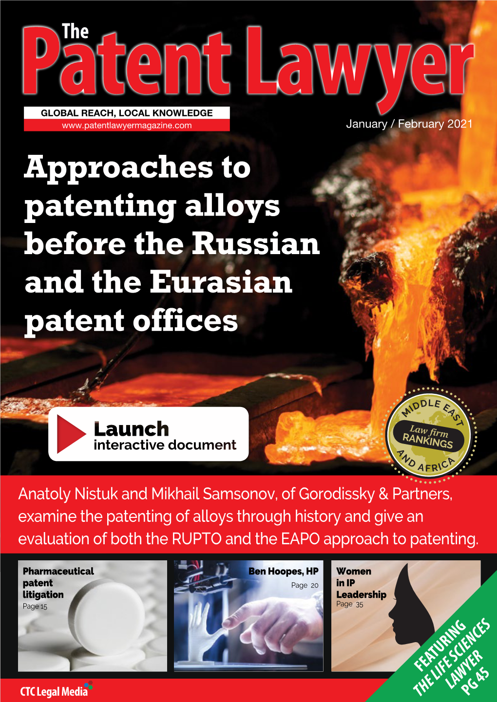 Approaches to Patenting Alloys Before the Russian and the Eurasian Patent Offices