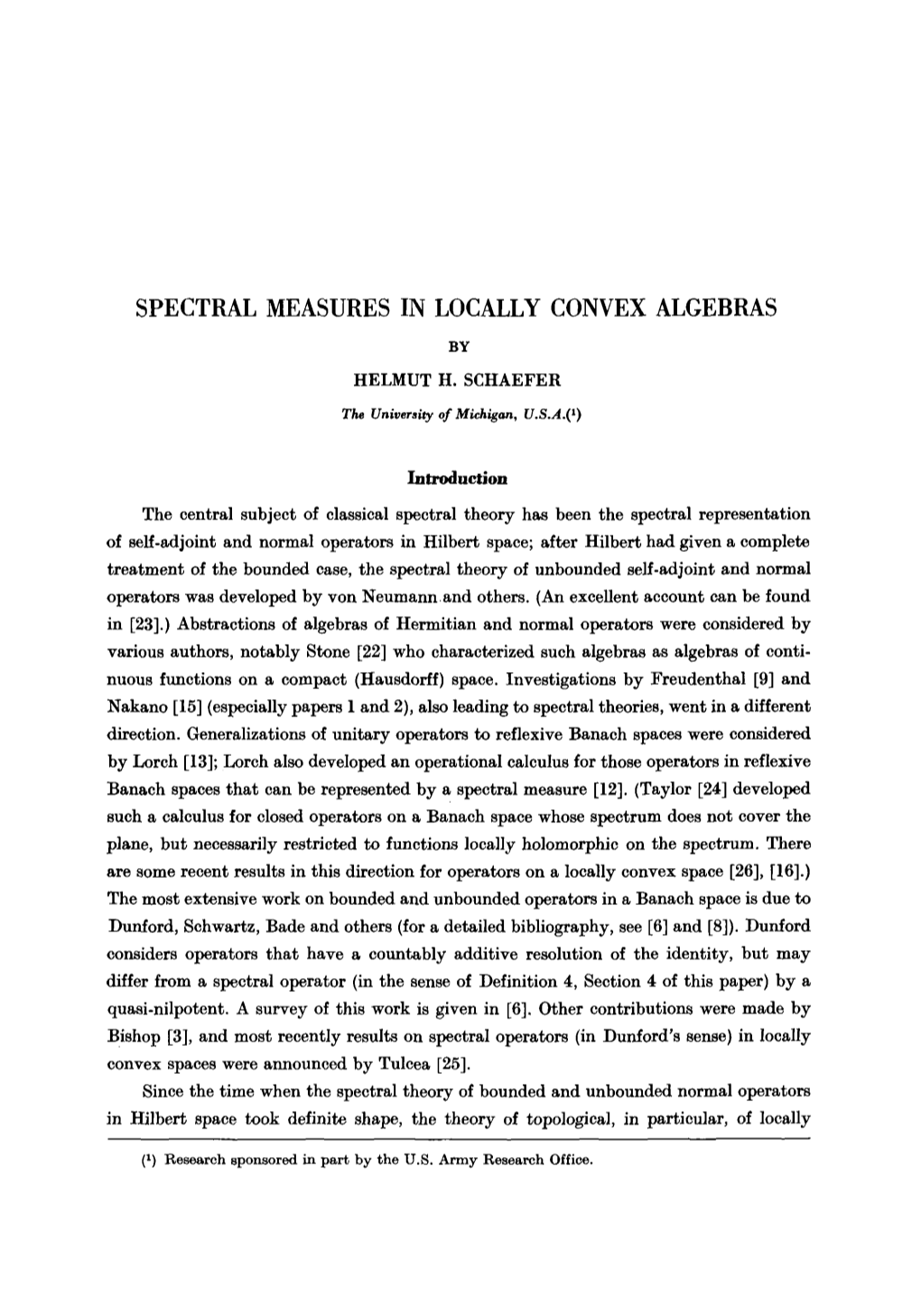 Spectral Measures in Locally Convex Algebras by Helmut H