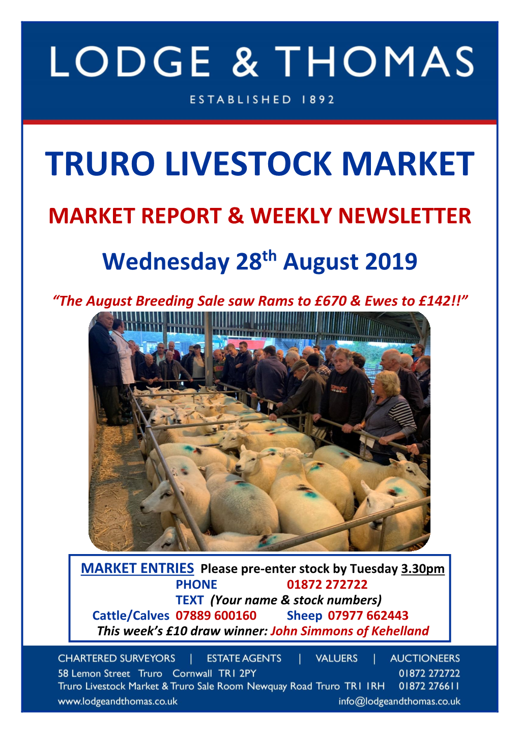 Truro Livestock Market