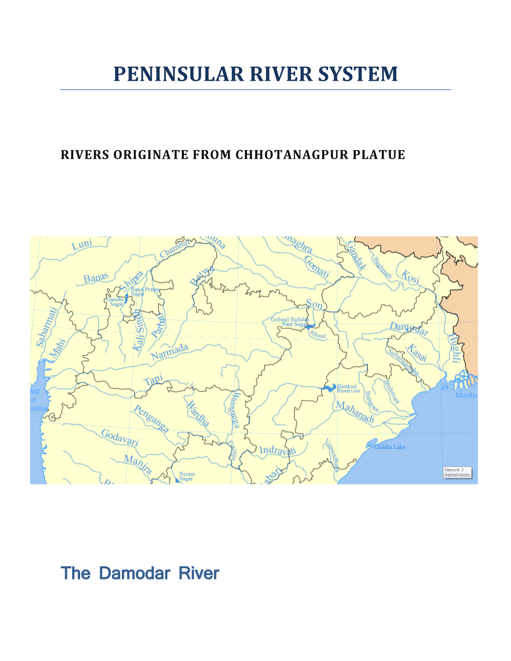 Peninsular River System