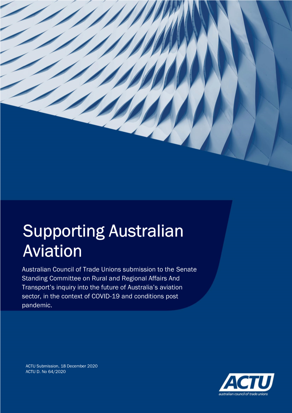 Supporting Australian Aviation