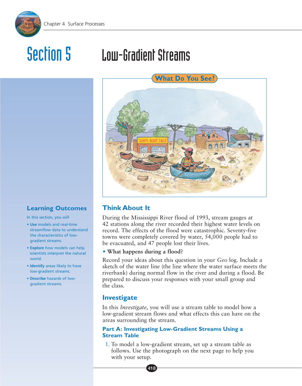 Section 5 Low-Gradient Streams