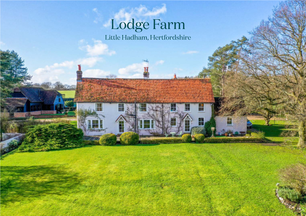 Lodge Farm Little Hadham, Hertfordshire