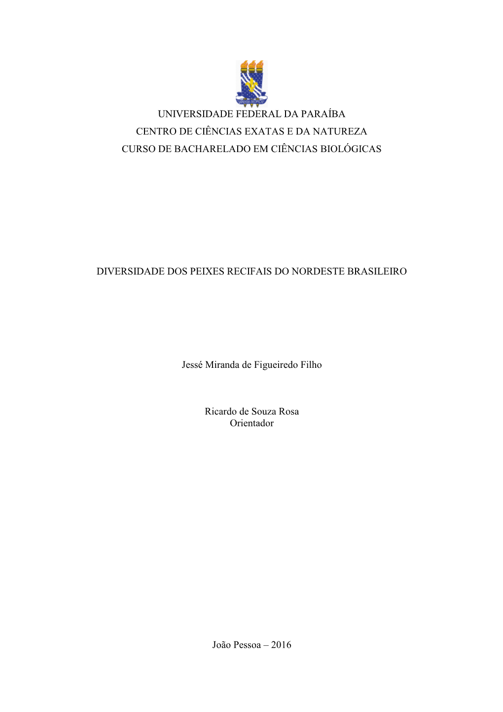 PEIXES RECIFAIS DO NORDESTE BRASILEIRO.Pdf