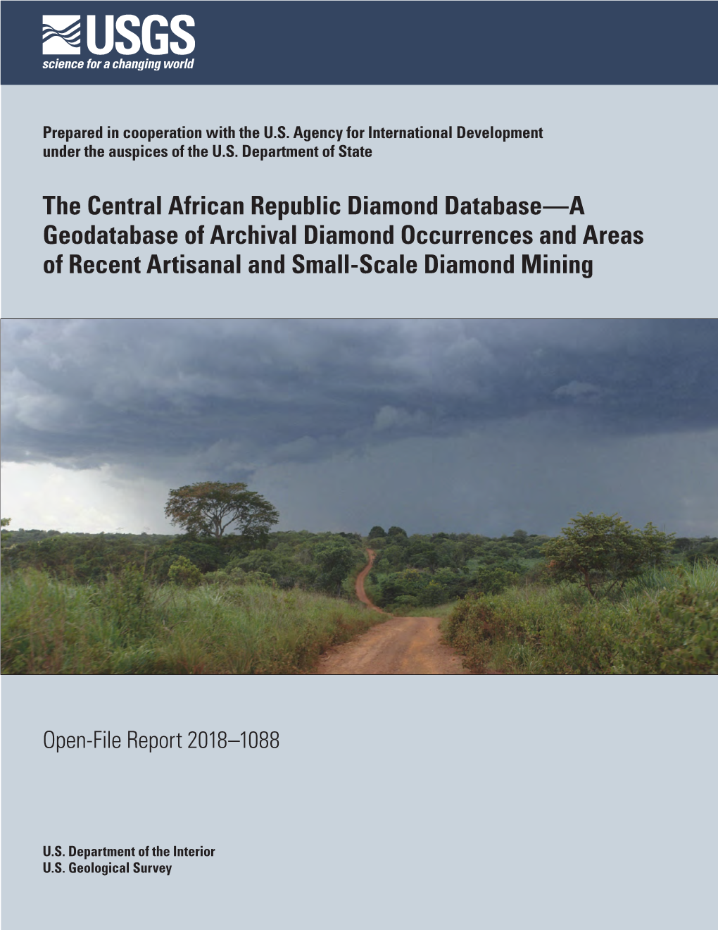 The Central African Republic Diamond Database—A Geodatabase of Archival Diamond Occurrences and Areas of Recent Artisanal and Small-Scale Diamond Mining