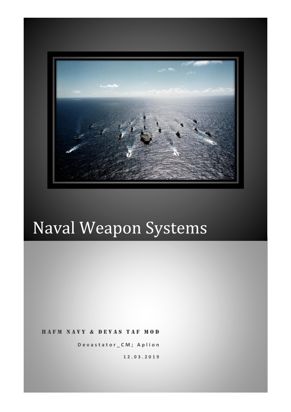 Naval Weapon Systems