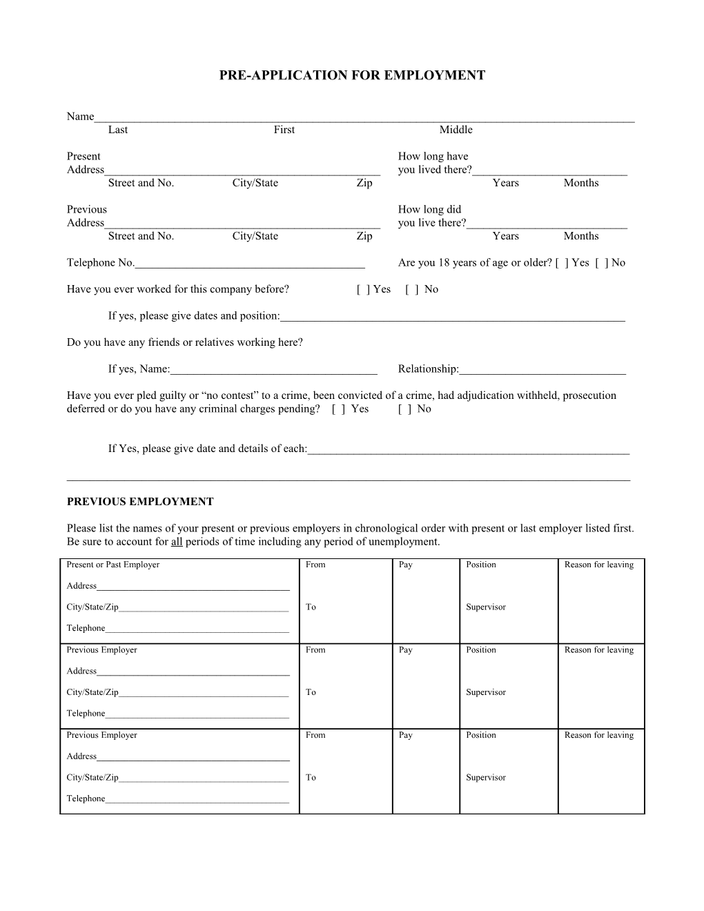 Application for Employment s6