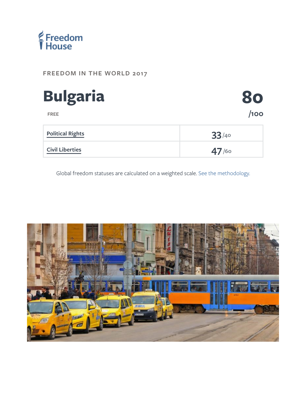 Bulgaria: Freedom in the World 2017 Country Report