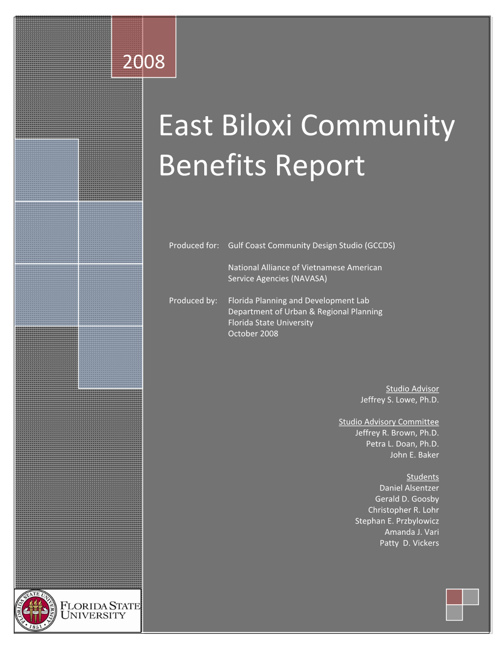East Biloxi Community Benefits Report
