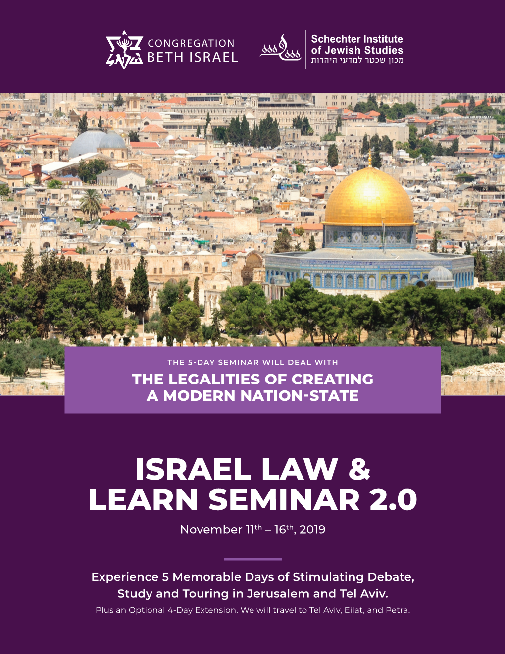 Israel Law & Learn Seminar