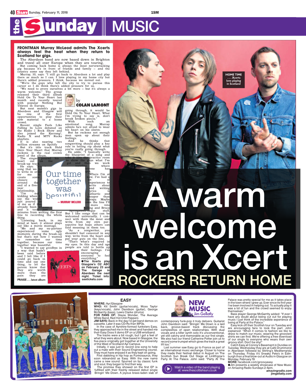 Rockers Return Home