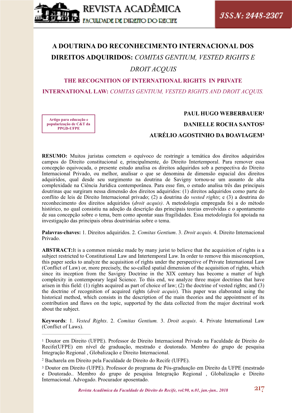 Why Individual Freedom and the Autonomy of Law RICHMAN, William M.; REYNOLDS, William L