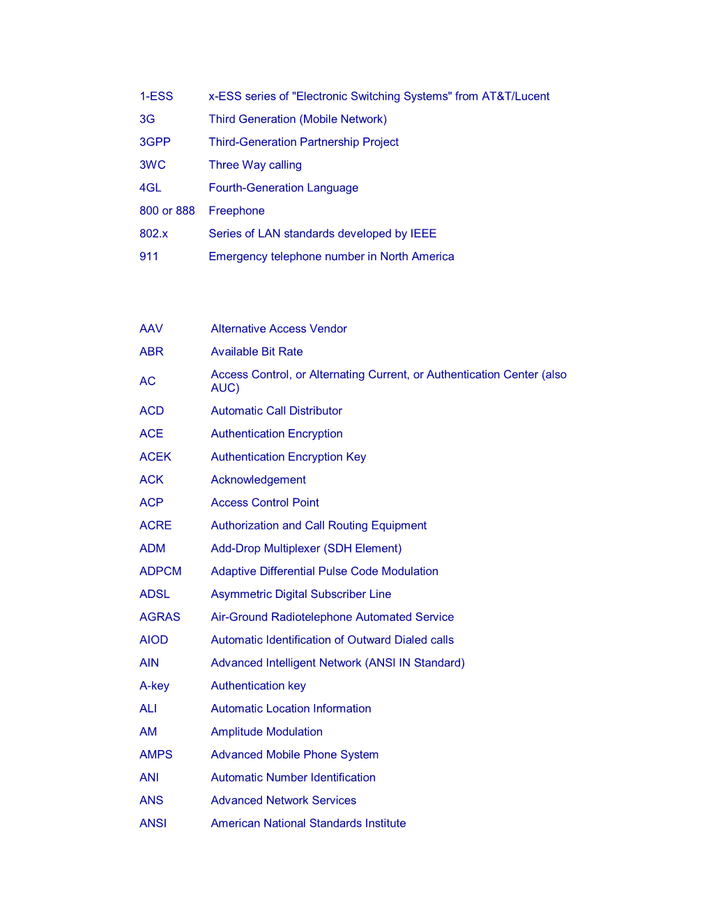 From AT&T/Lucent 3G Third Generation (Mobile Network) 3GPP