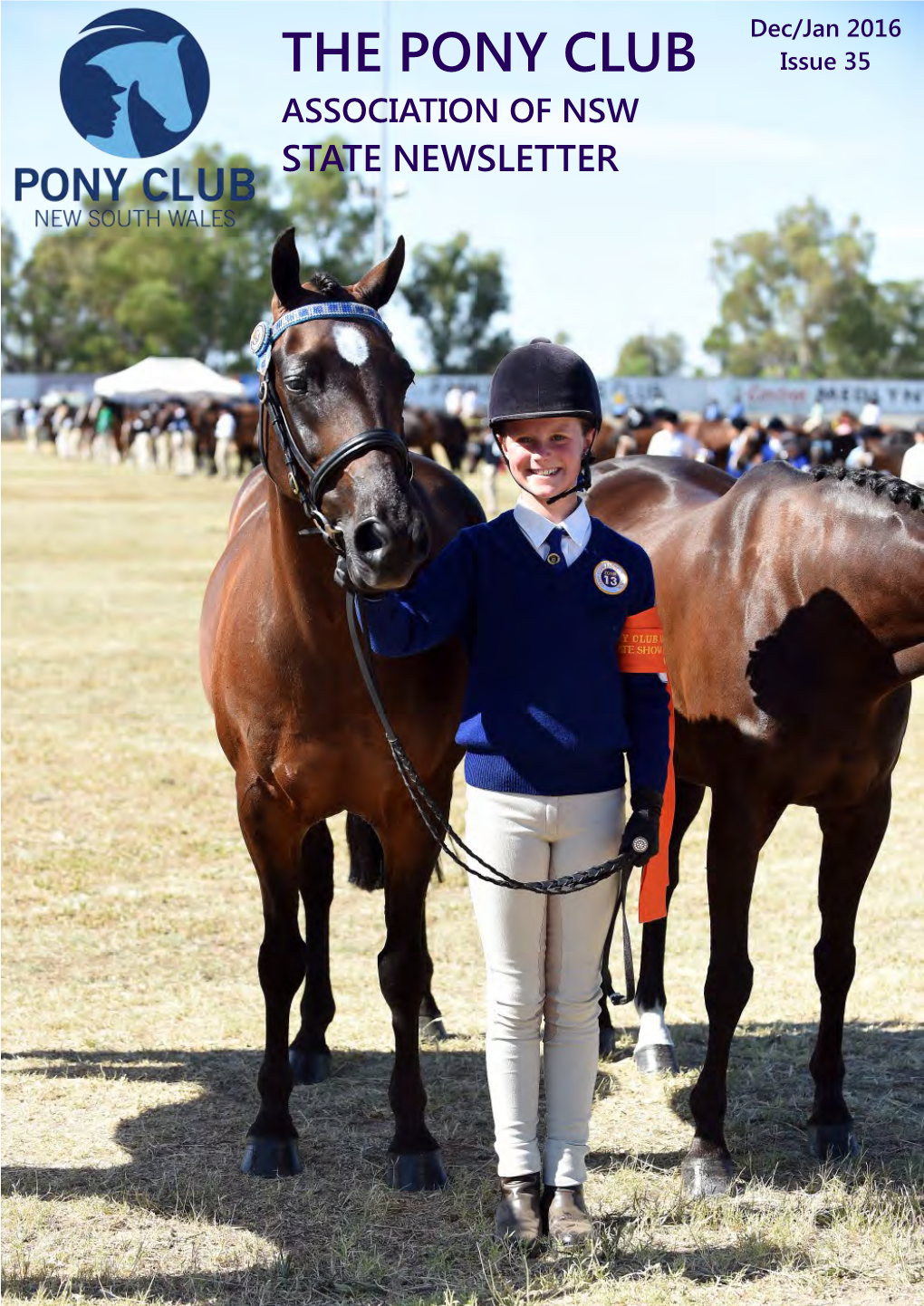 THE PONY CLUB Issue 35 ASSOCIATION of NSW STATE NEWSLETTER