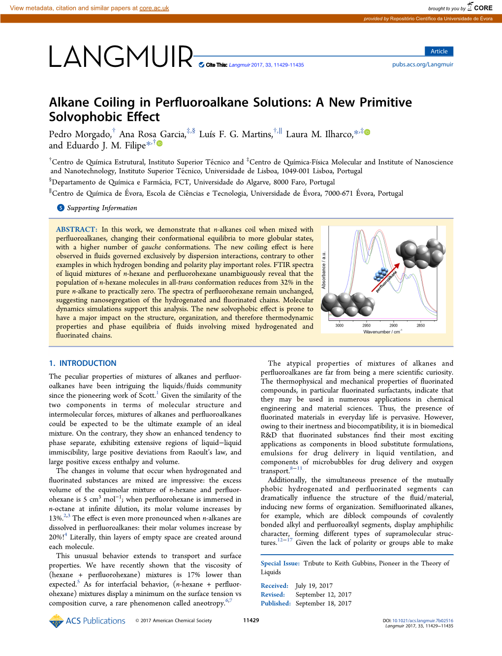 Alkane Coiling in Perfluoroalkane Solutions