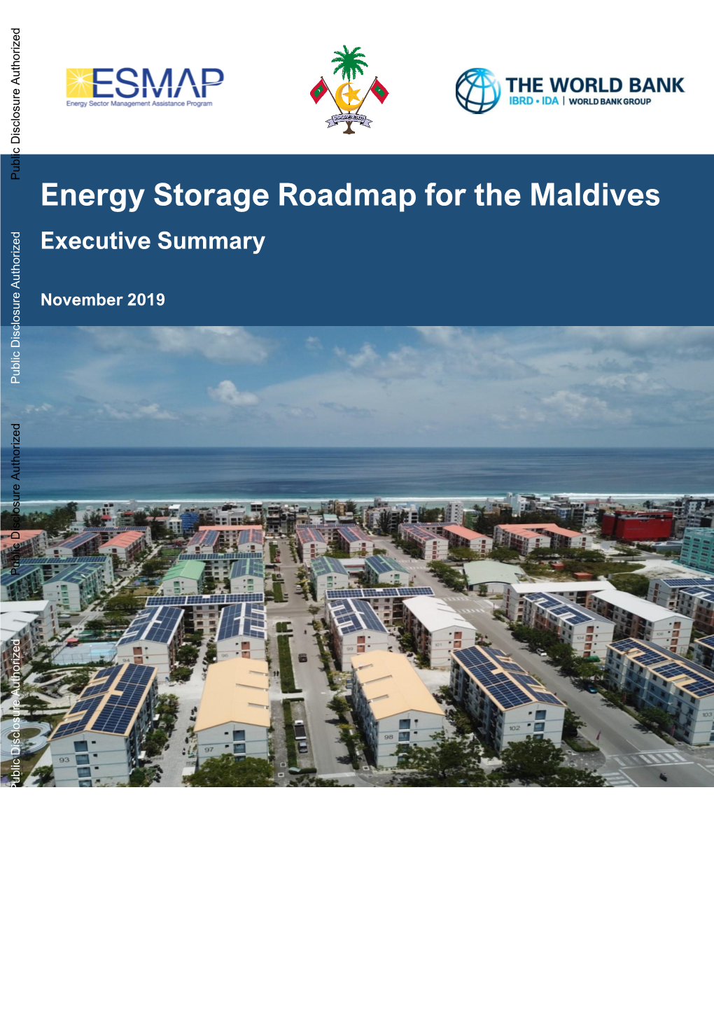 Energy Storage Roadmap for the Maldives Executive Summary