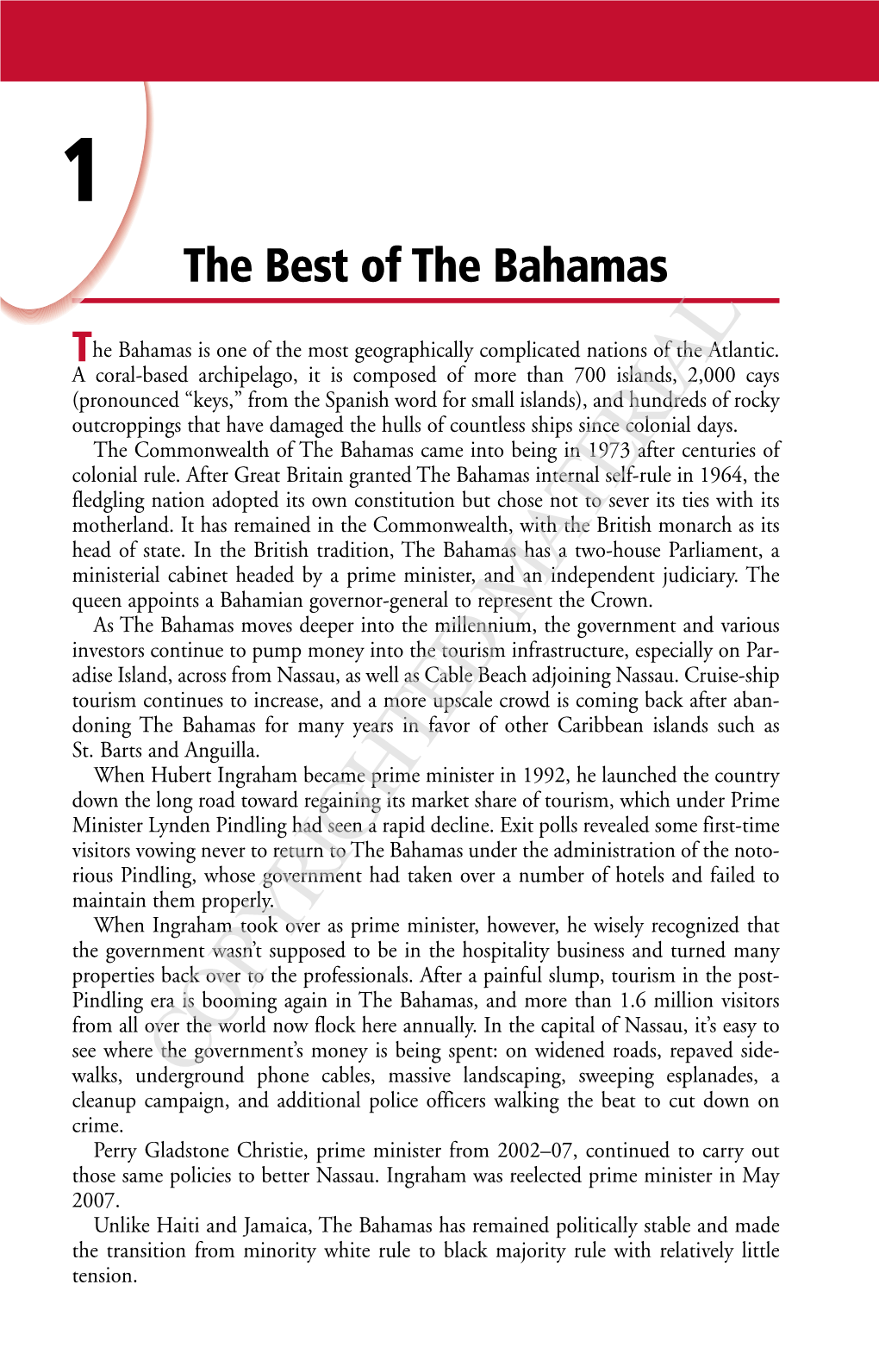 The Best of the Bahamas