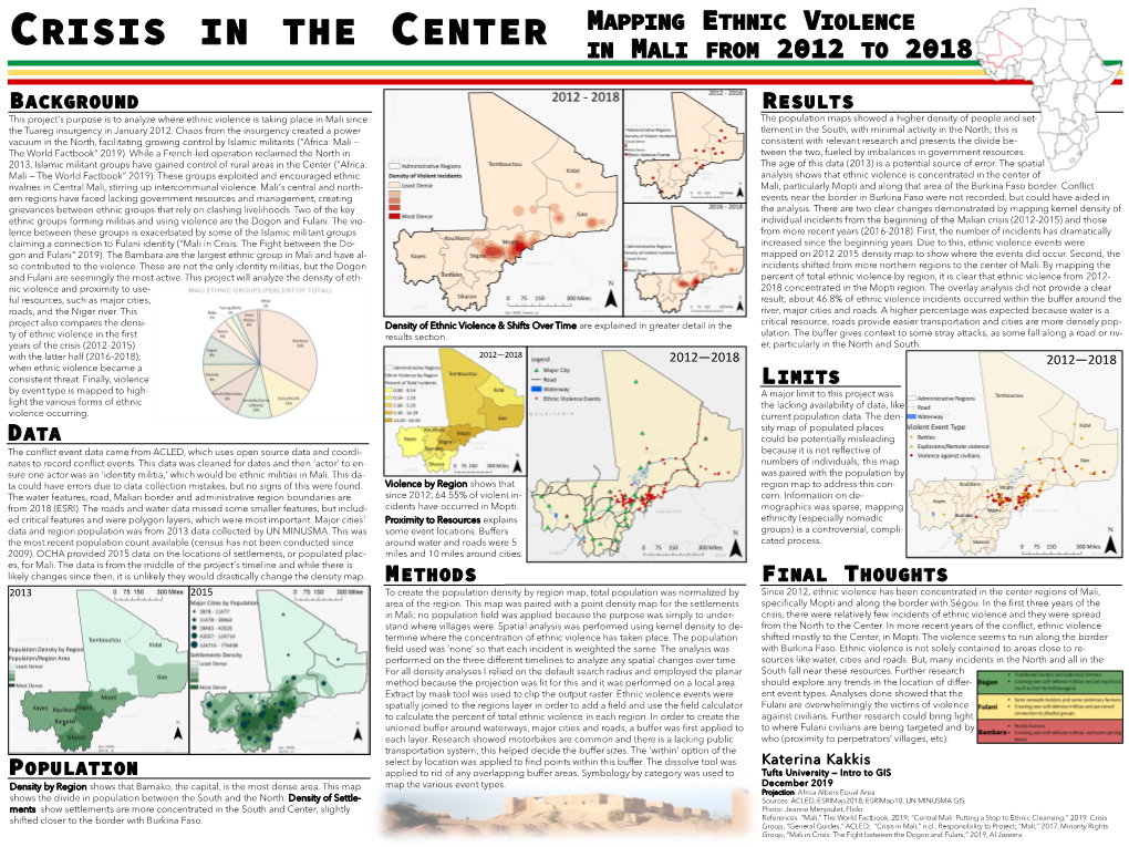 Mapping Ethnic Violence in Mali From