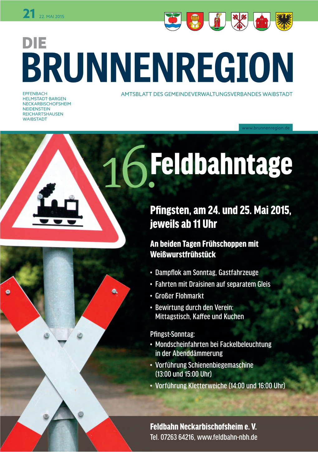 Nachrichtenblatt Brunnenregion KW21 2015