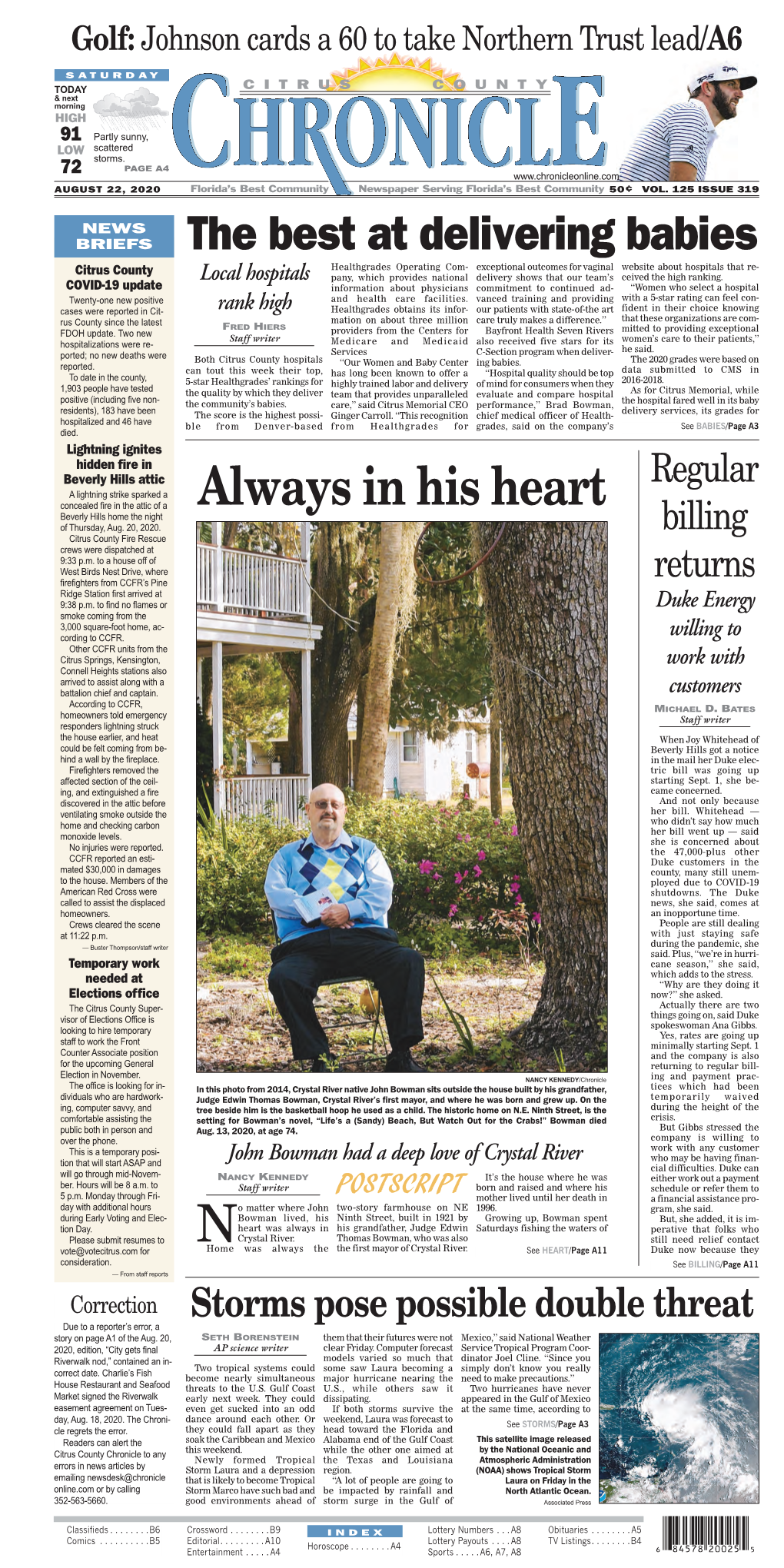 Florida’S Best Community Newspaper Serving Florida’S Best Community 50¢ VOL