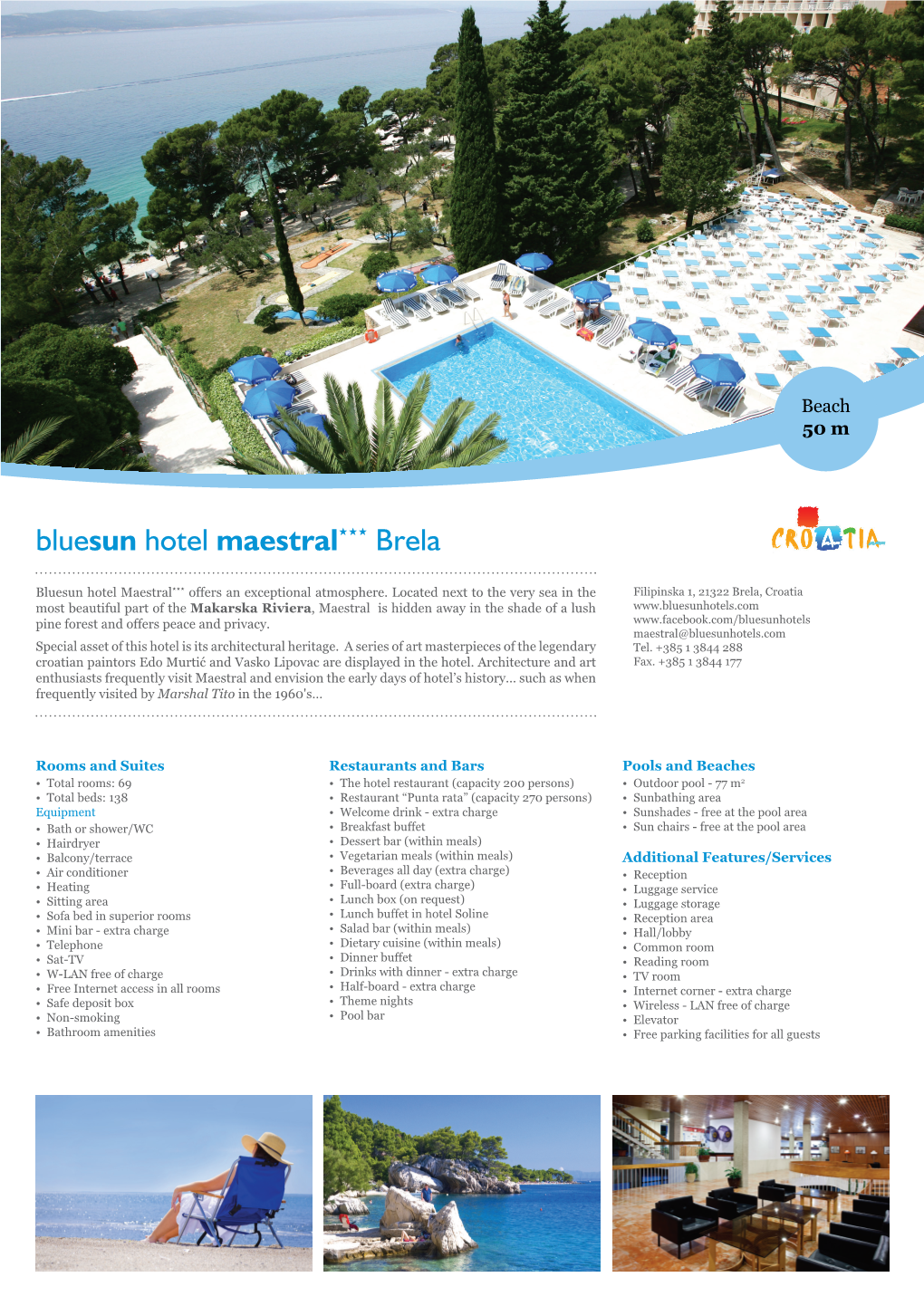 Bluesun Hotel Maestral*** Brela