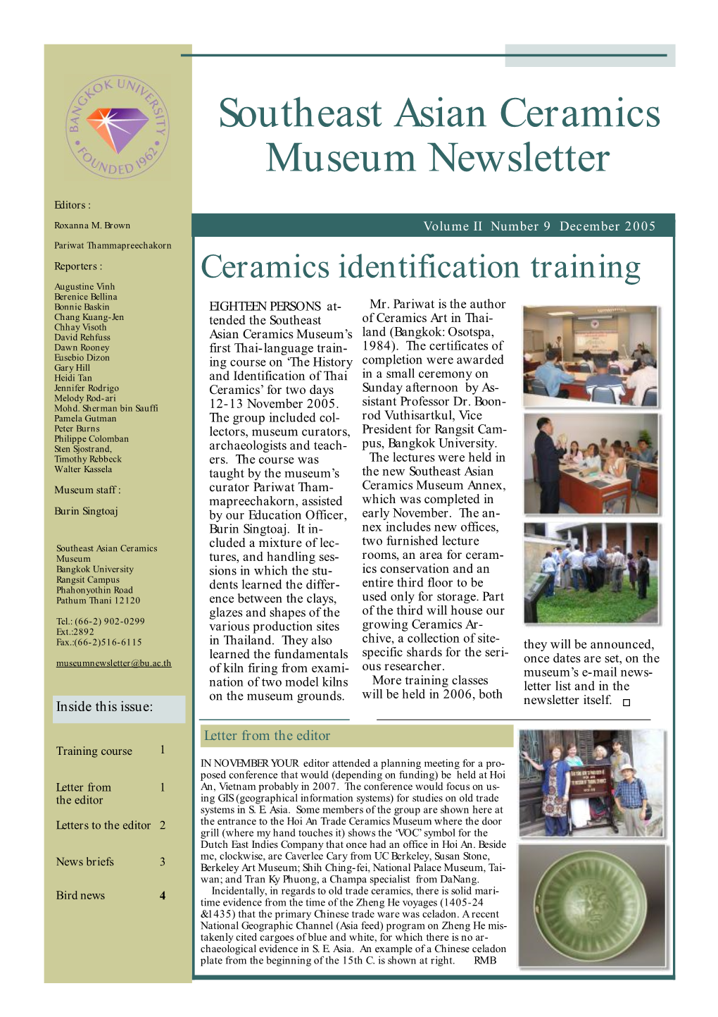 Newsletter December