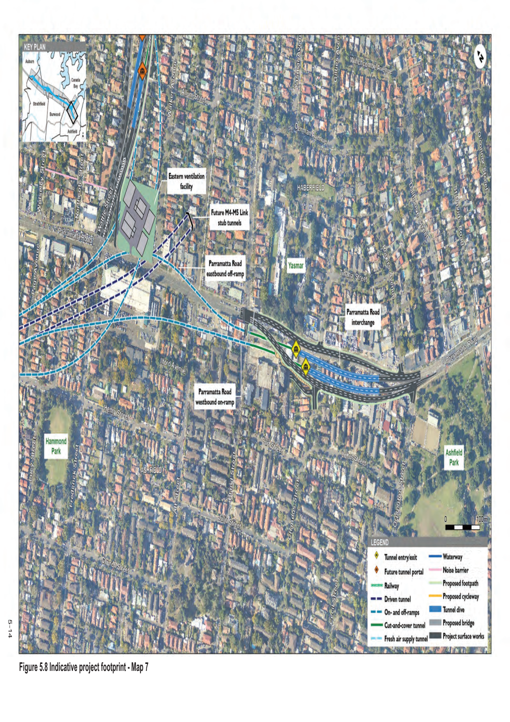 Figure 5.8 Indicative Project Footprint - Map 7