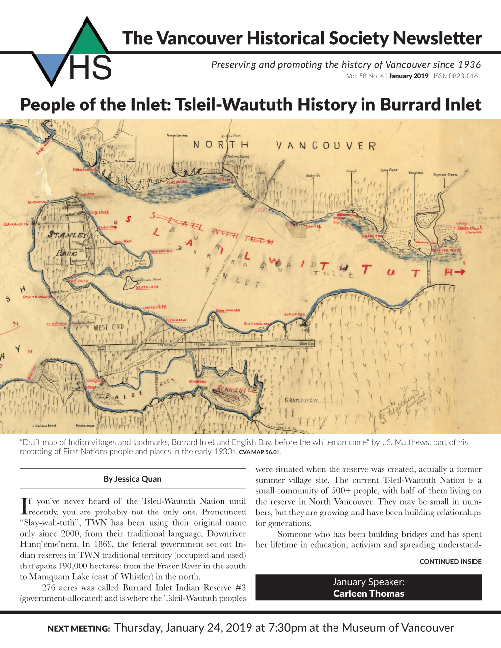 Tsleil-Waututh History in Burrard Inlet