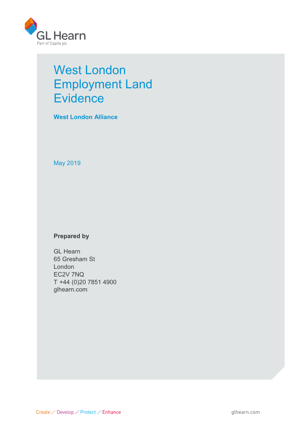 West London Employment Land Evidence 2019