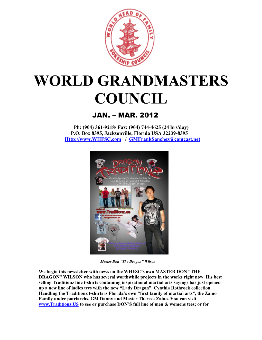 World Grandmasters Council