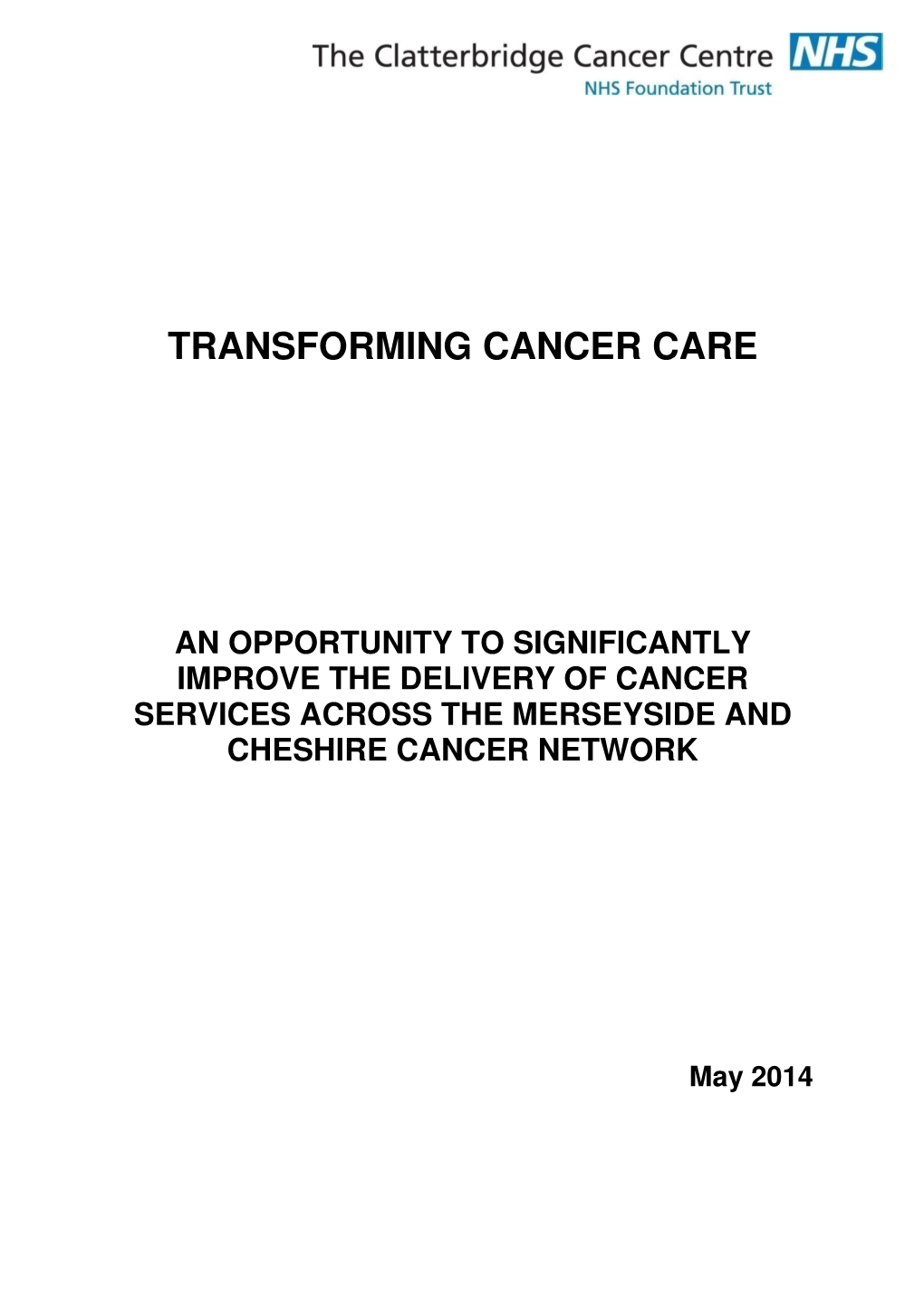 Transforming Cancer Care