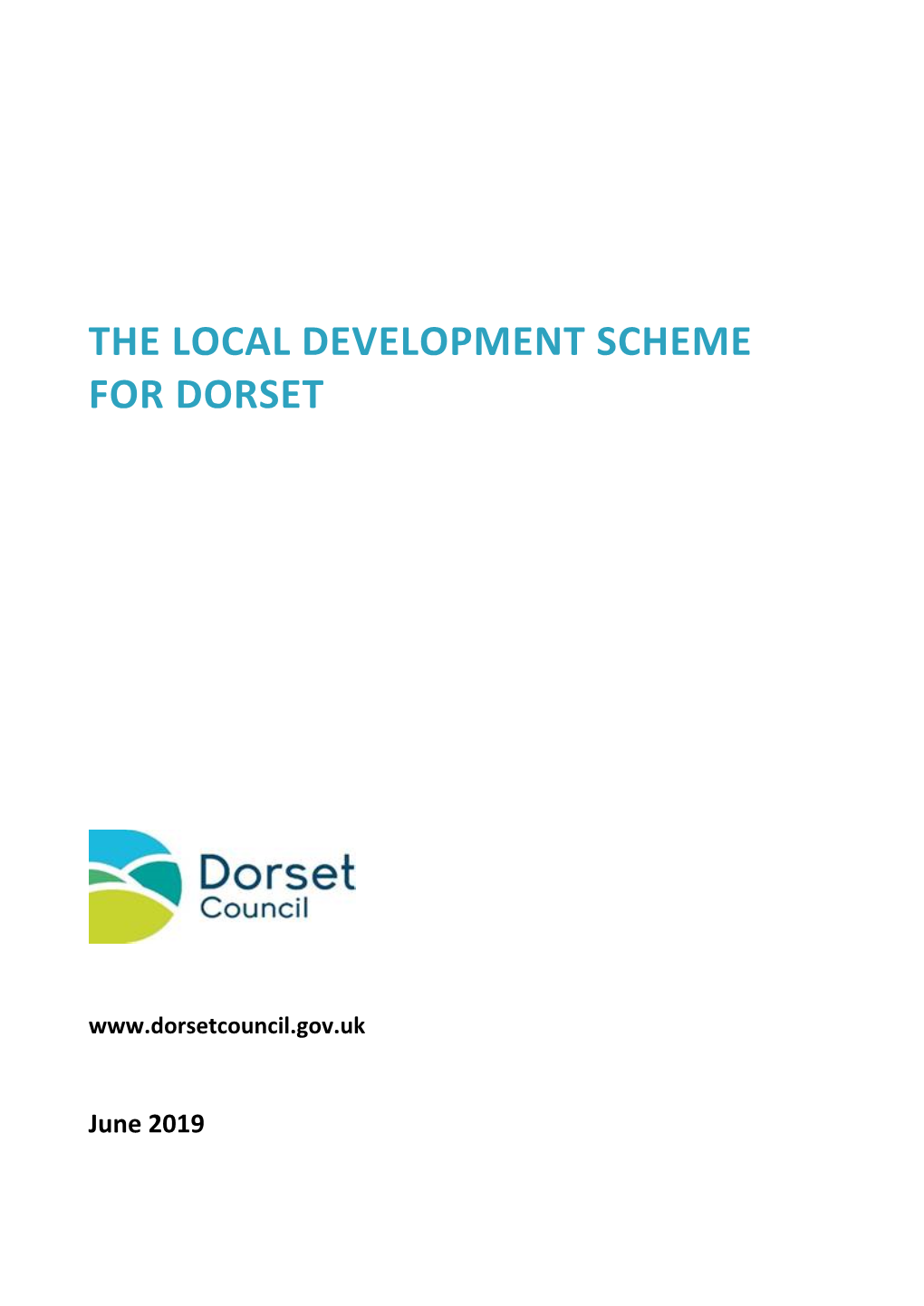 The Local Development Scheme for Dorset