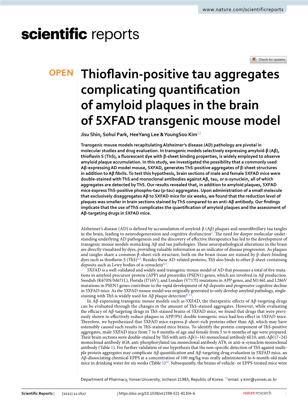 Thioflavin-Positive Tau Aggregates Complicating Quantification