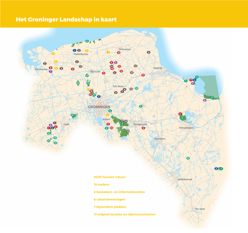 Het Groninger Landschap in Kaart