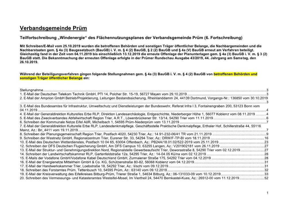 Verbandsgemeinde Prüm