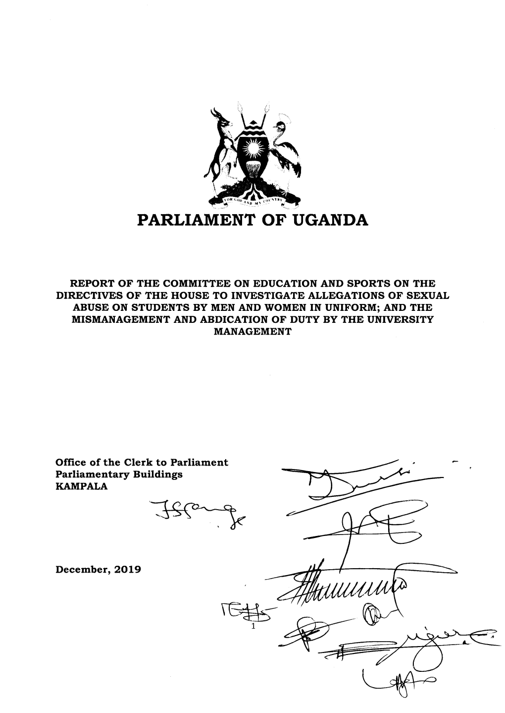 Parliament of Uganda