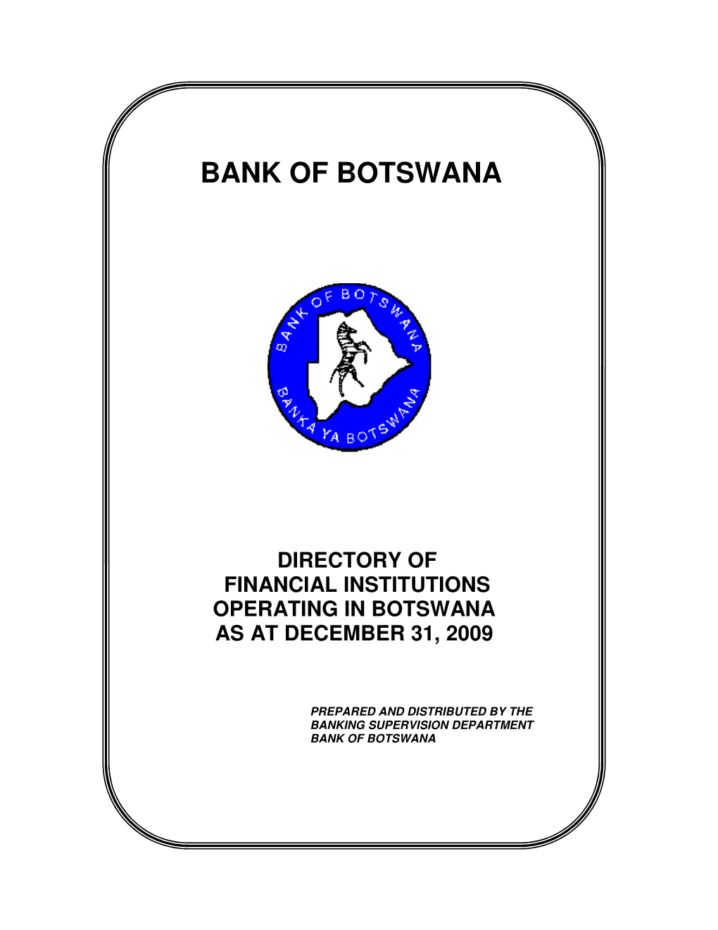 Bank of Botswana