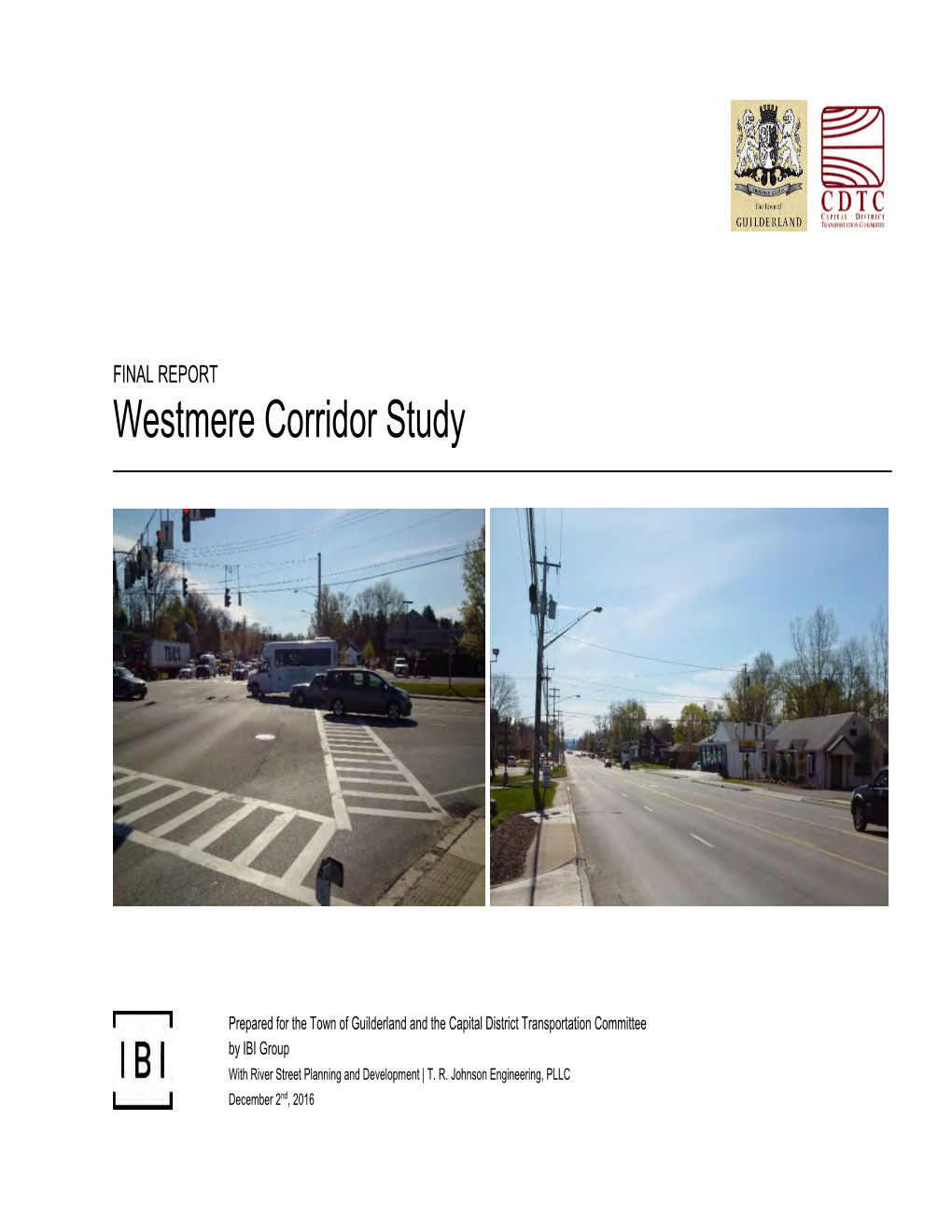 Westmere Corridor Study