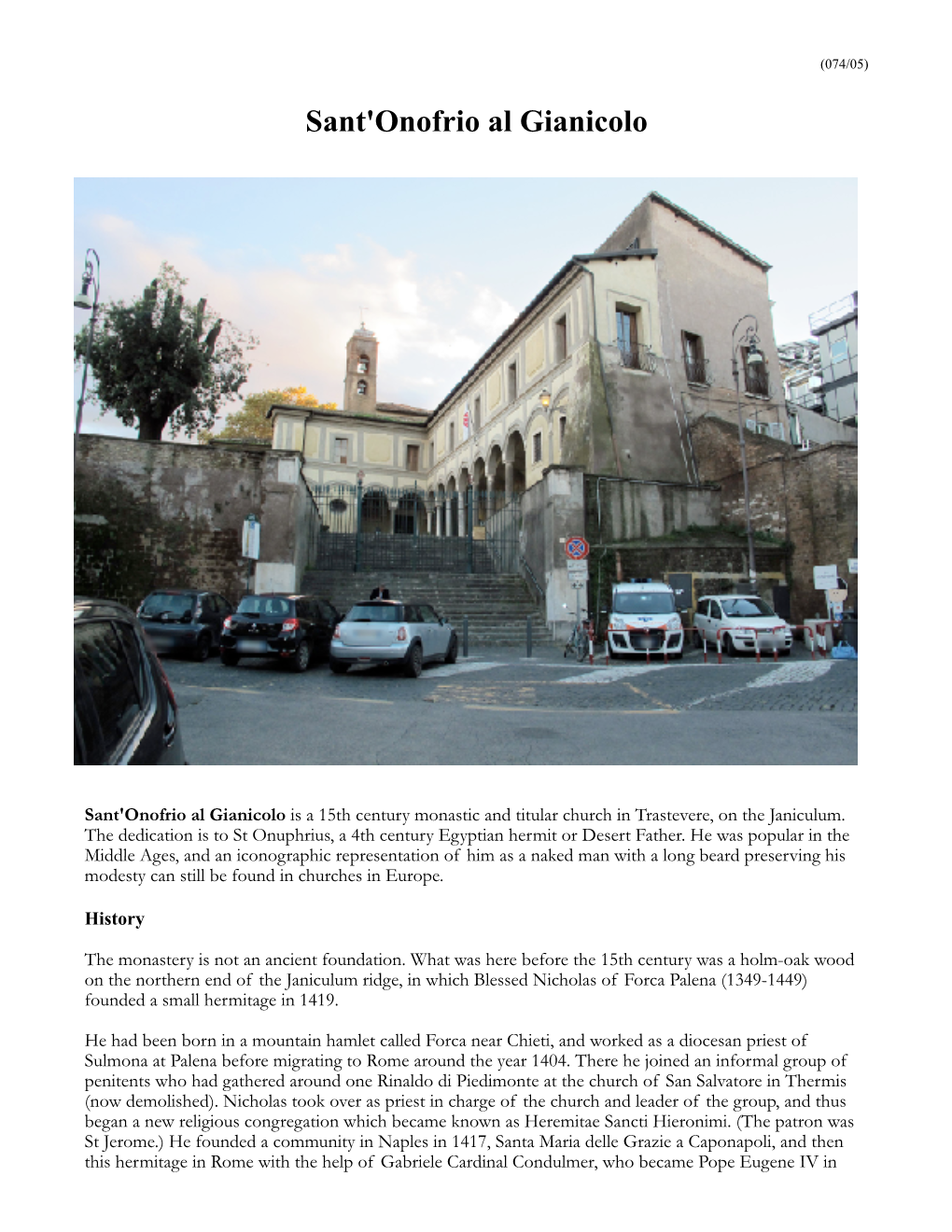 074-Sant'onofrio Al Gianicolo.Pages