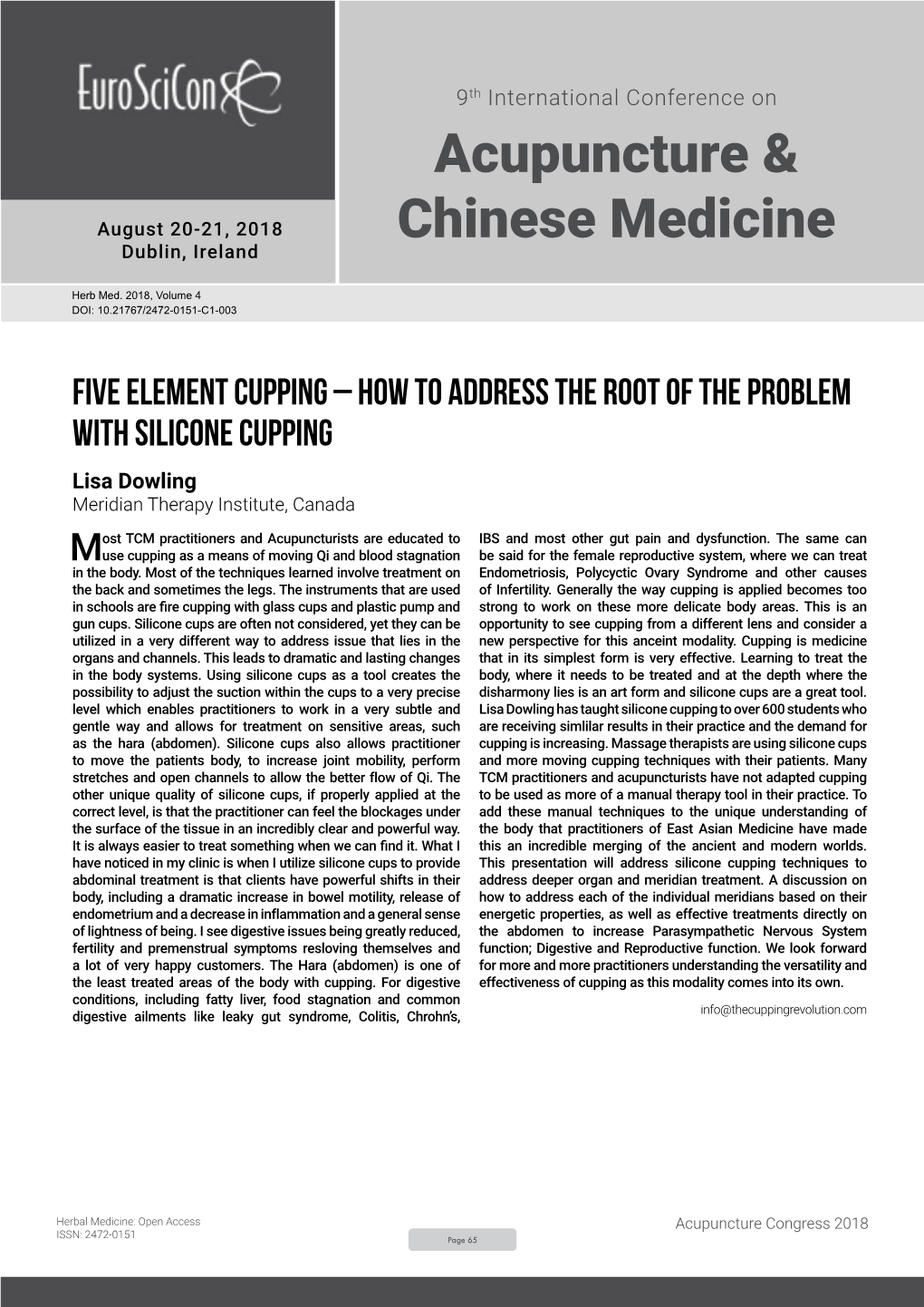 Acupuncture & Chinese Medicine