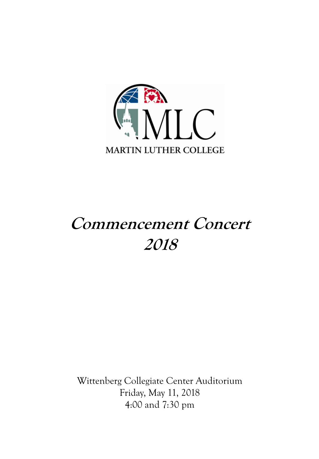 Commencement Concert 2018