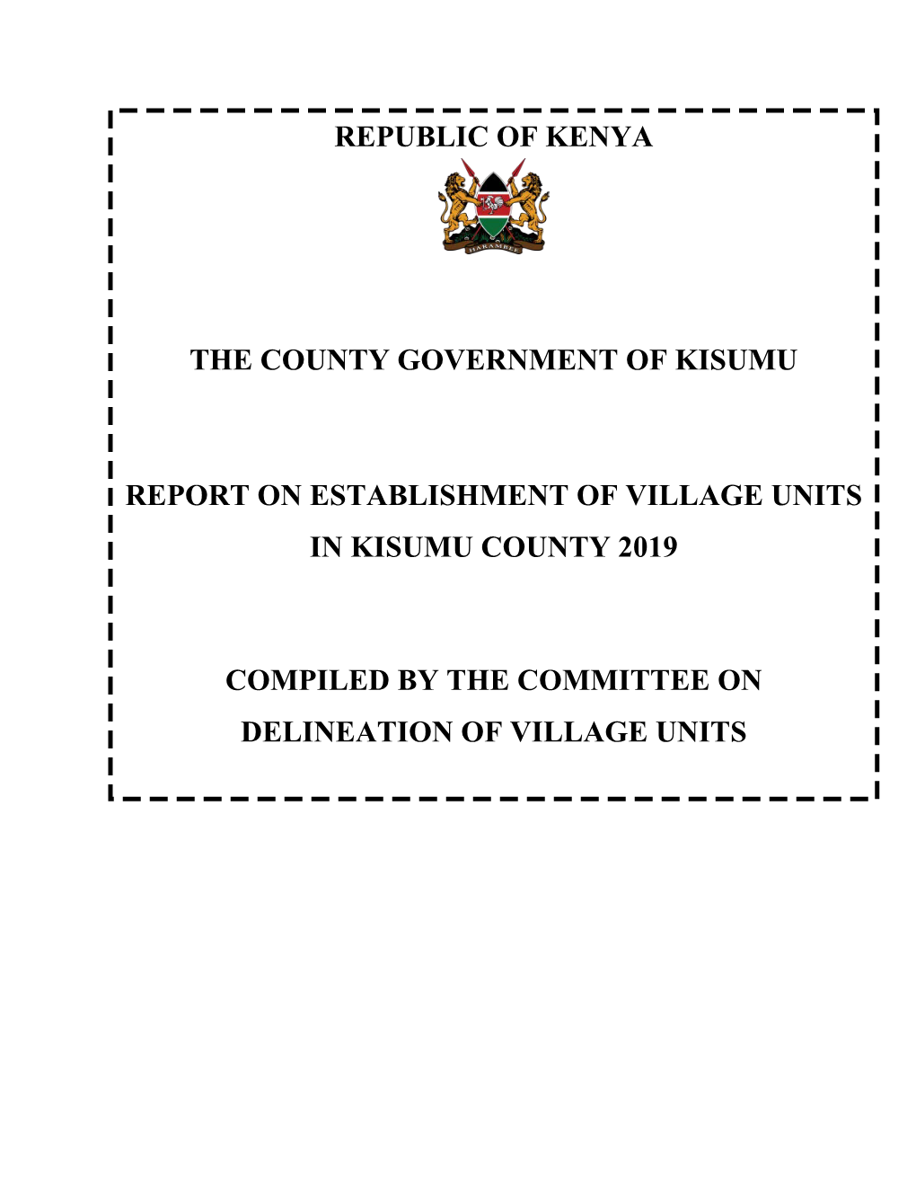 Republic of Kenya