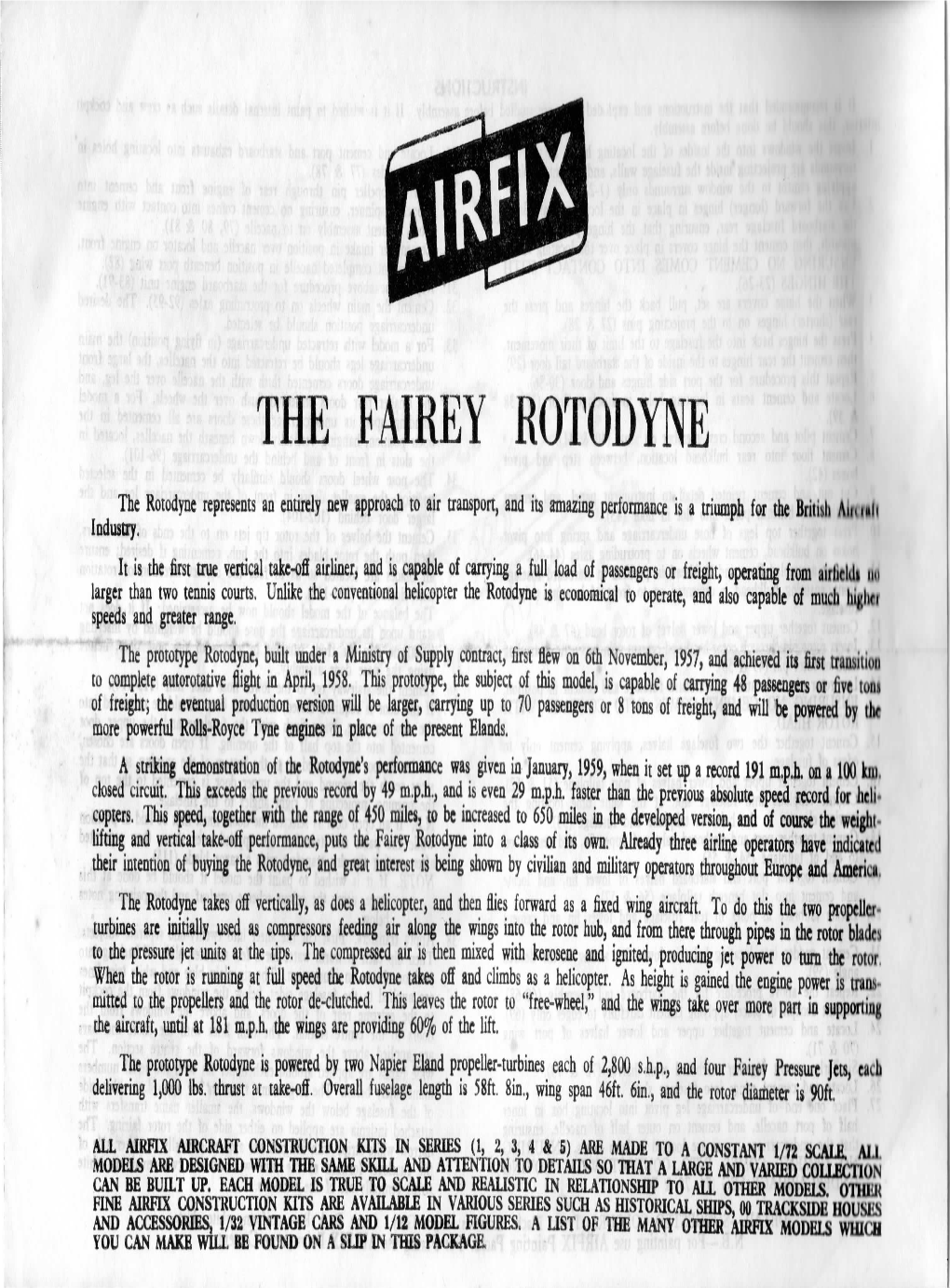 The Fairey Rotodyne
