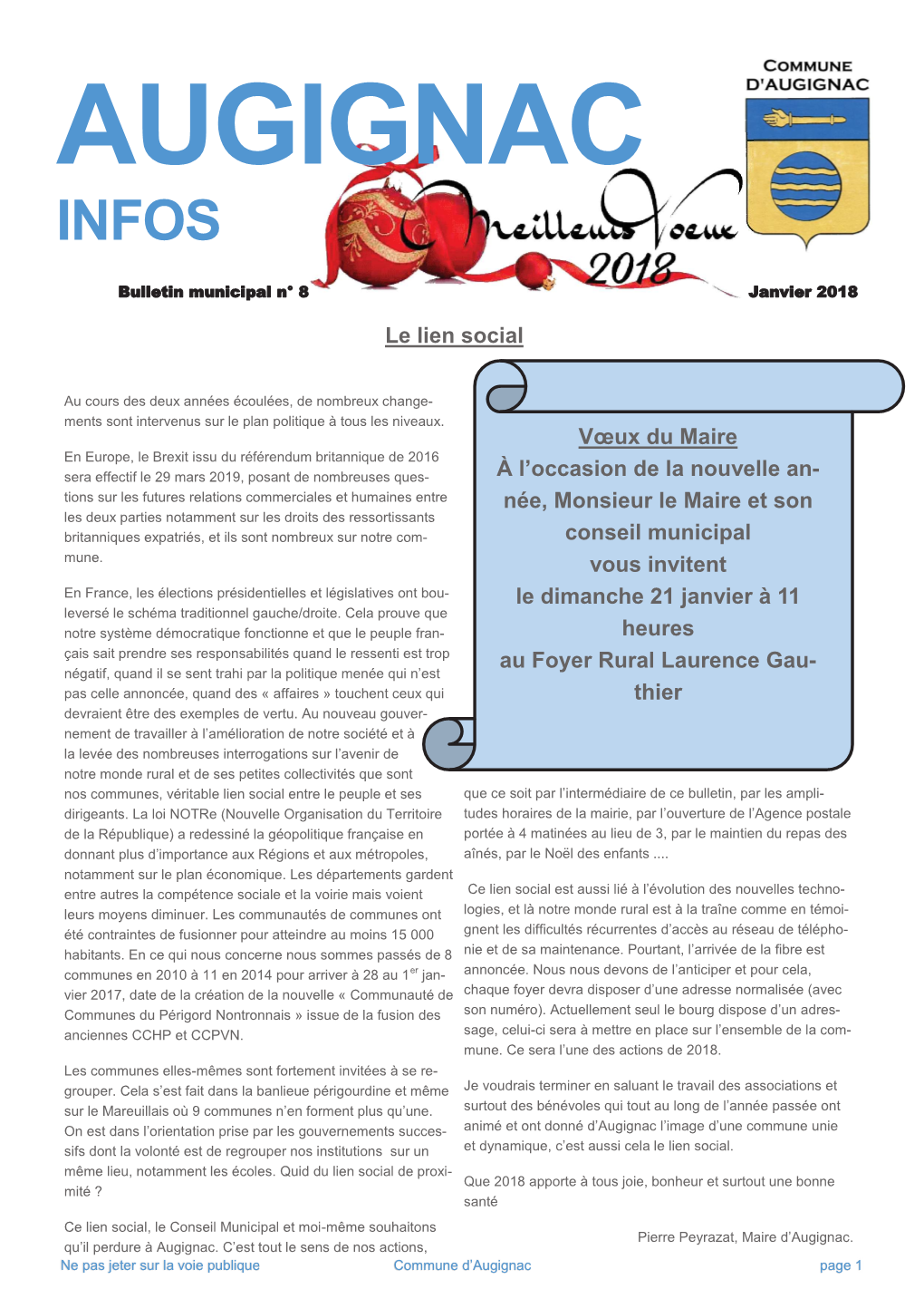 Bulletin N°8 Definitif