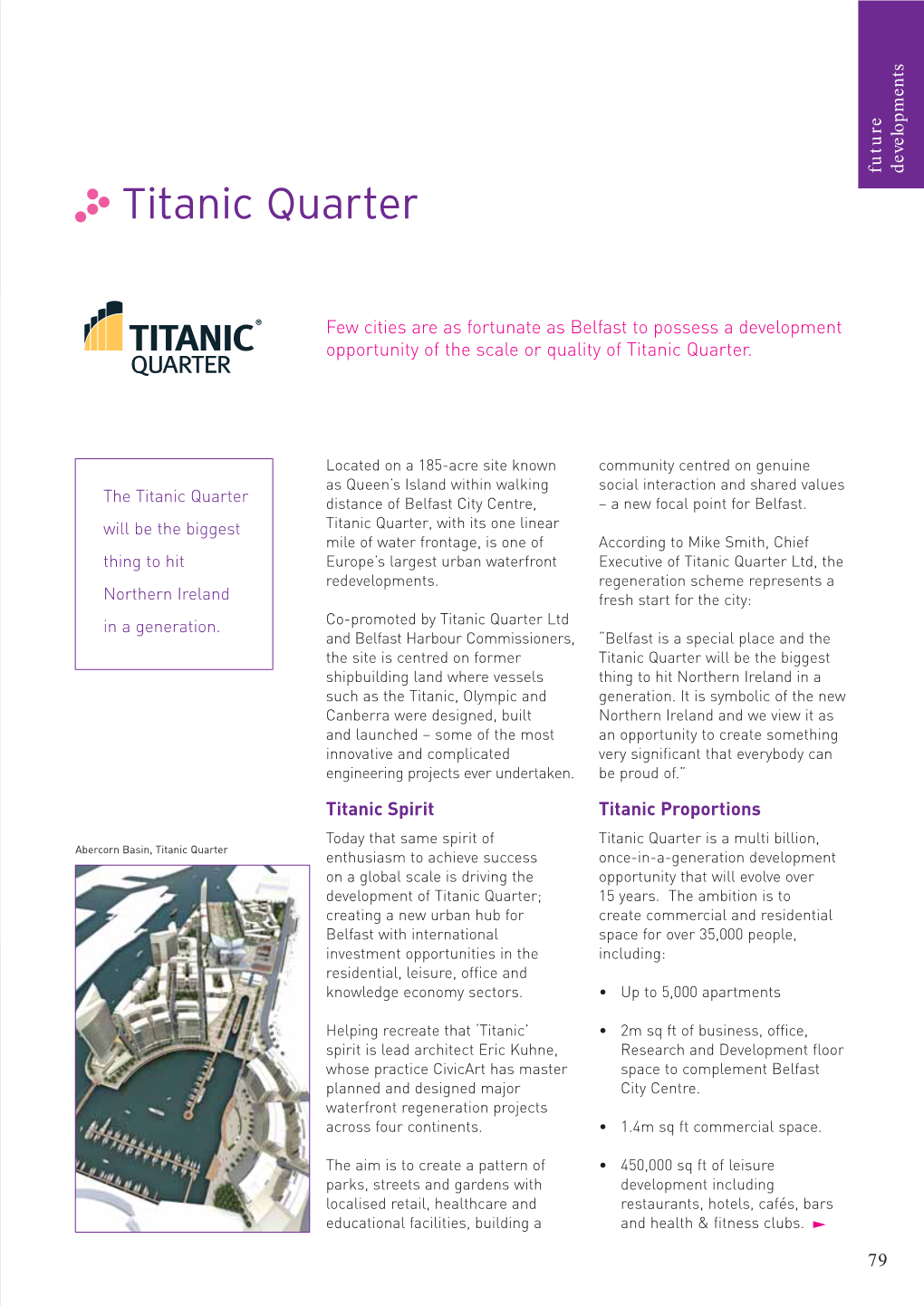 Titanic Quarter in Ageneration