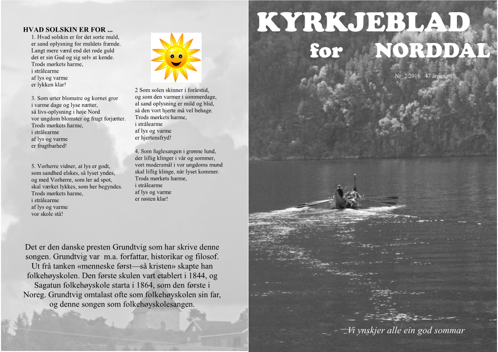 Kyrkjeblad 1