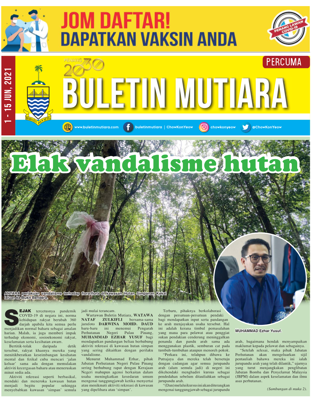 Elak Vandalisme Hutan