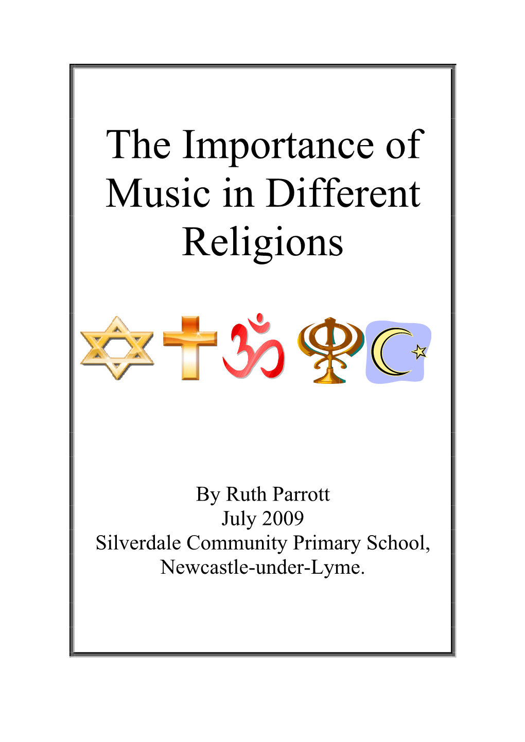 The Importance of Music in Different Religions